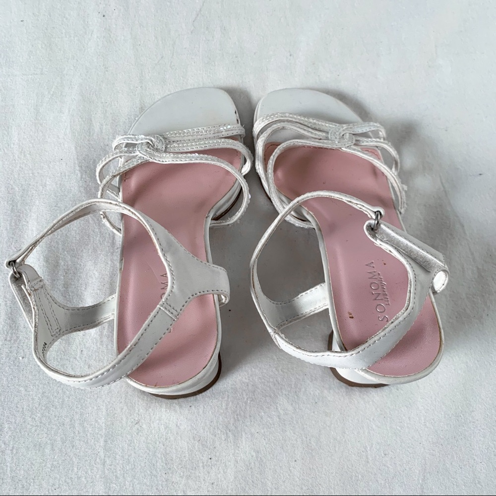 Sonoma white sequin heels - Picture 3 of 7